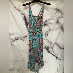 Paisley High low Dress